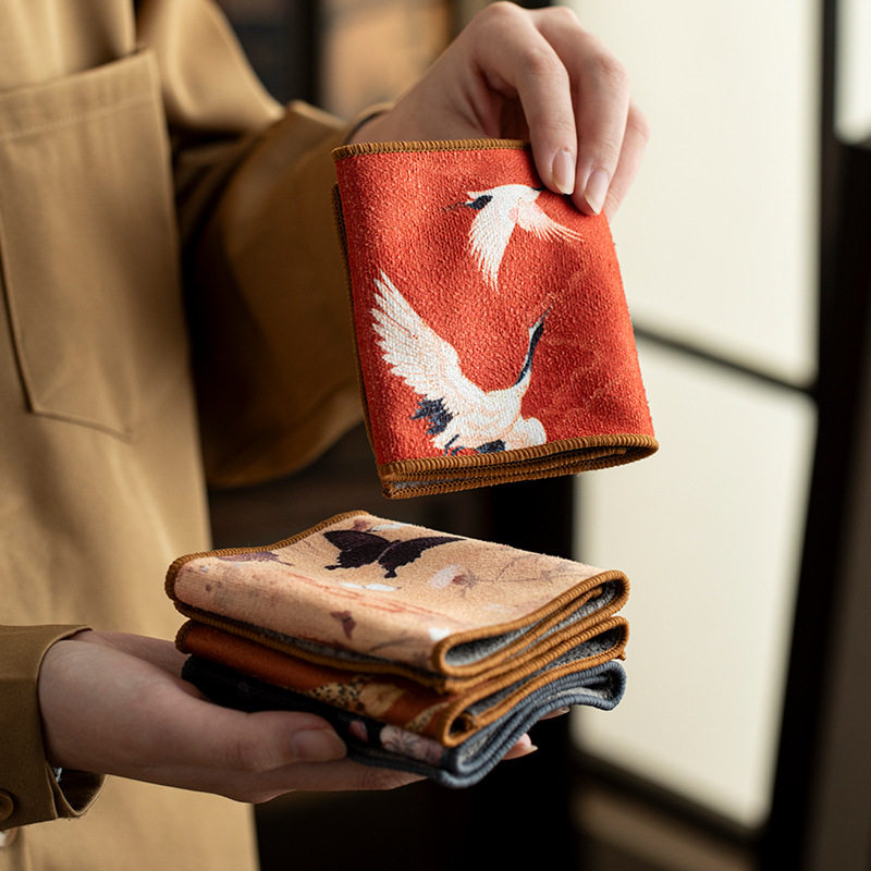 加厚茶巾布吸水高档中式小号茶桌台专用毛巾抹布国风养壶巾垫中式,餐饮具,茶巾,淘宝优惠券,粉丝福利购,淘宝优惠卷