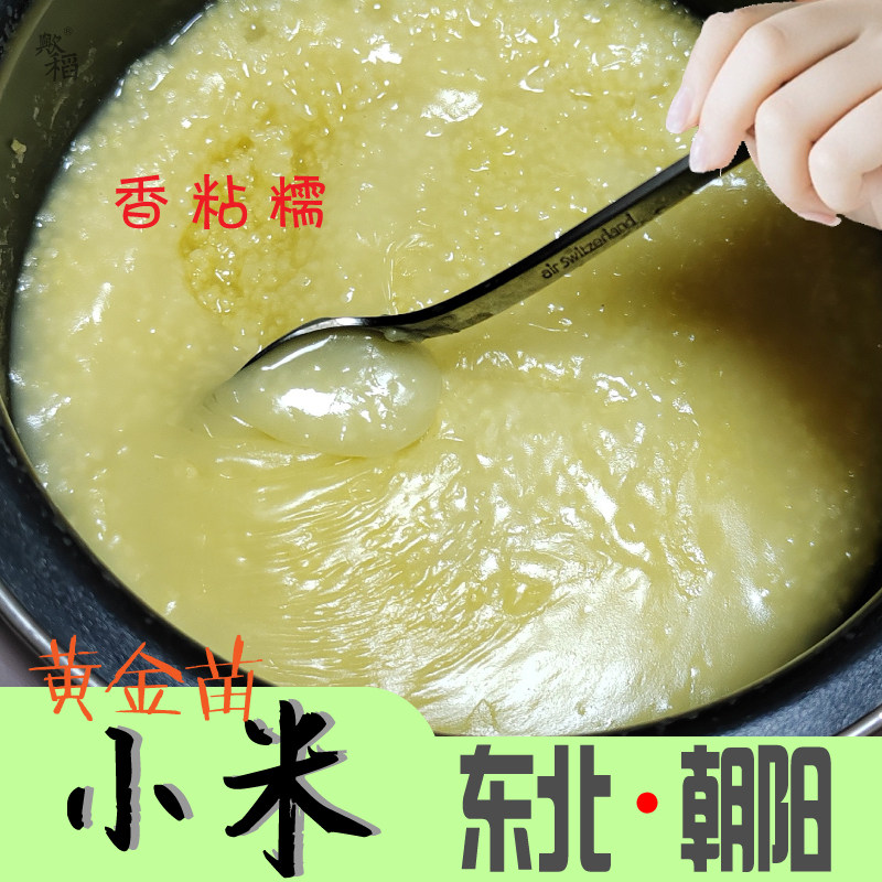 东北小米月子米粘糯香浓小黄米杂粮谷子真空装农家2025新货粗煮粥
