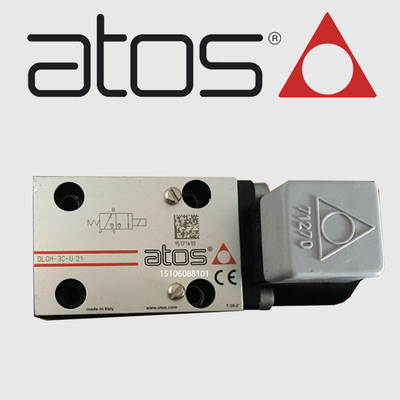 ATOS阿托斯DLOH-3C-U 21意大利进口电磁球阀新型号DLEH-3C-U DC24