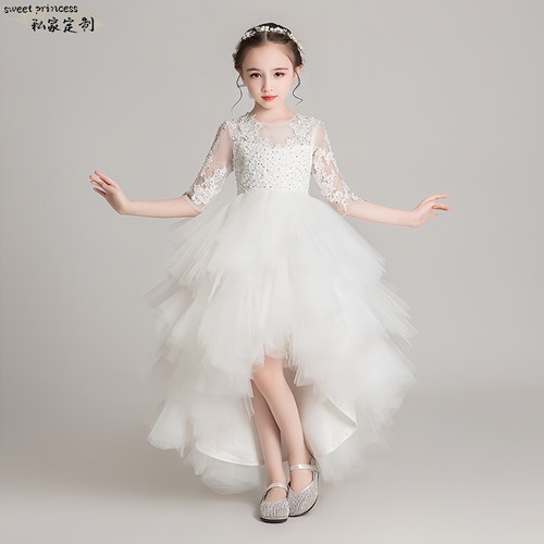 女童高端花童礼服公主裙