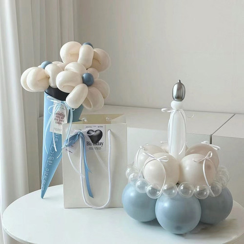 仪式感材料包气球花束蛋糕礼物