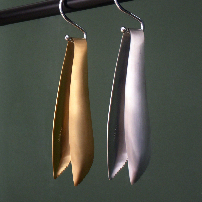 欧式防烫家用烧烤夹304不锈钢牛排夹烘培面包夹配菜夹煎炸厨房夹