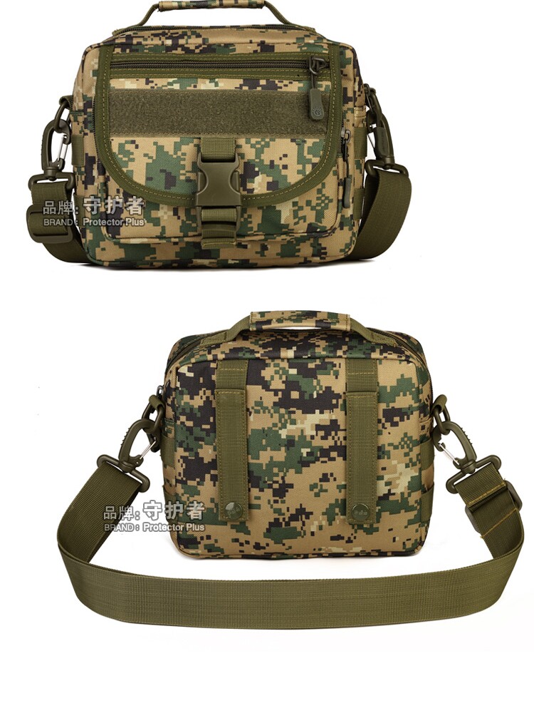 GUARDIAN MULTIFUNCTIONAL WAIST BAG MENS AND WOMENS SPORTS SINGLE SHOULDER LURE BAG MOUNTAINEERING AND CYCLING CROSSBODY CANVAS EXTERNAL EXPANSION BAG