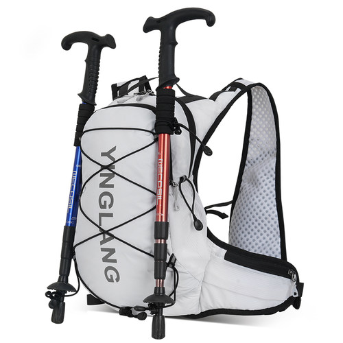 正品鹰朗12L越野跑步背包户外