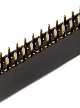 61301021821   10p双排排母 直向THT母头2.54mm间距