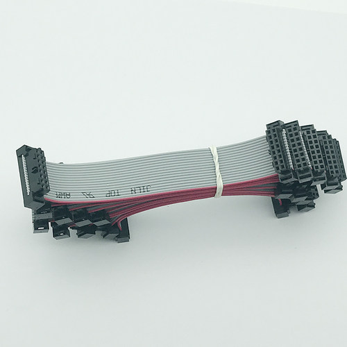 新思Synaptics 烧录测试盒MPC04连接线16P灰色排线10CM