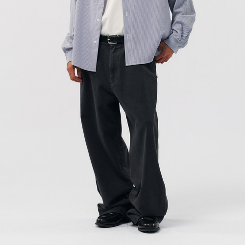 BOHRHOO极简百搭直筒秋冬休闲裤