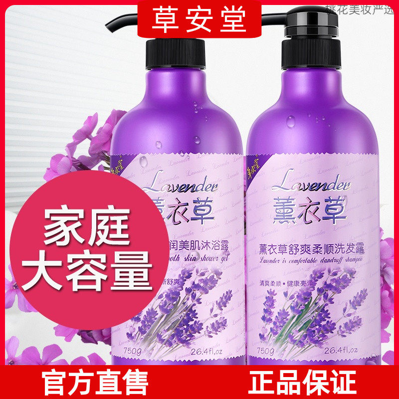草安堂72小时套装洗发水沐浴露
