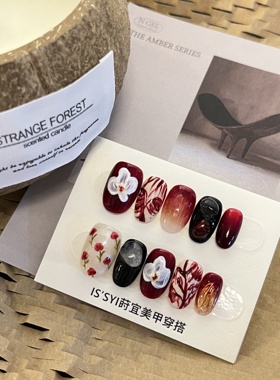 3E · IS'SYI  NAIL【朝暮愿】气质感ins小众设计手工穿戴美甲