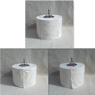 新品自制配件鸟笼笼罩画眉靛颏笼红子鸟罩笼布白色其他罩衣圆笼