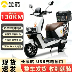 金箭凯锐RG505 72V45AH 长续航大功率官方正品电动摩托车
