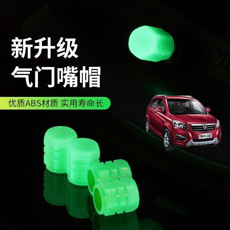 适用华晨智尚S30 S35观境汽车轮胎气嘴帽夜光气门嘴发光气门盖,自行车/骑行装备/零配件,气门芯,淘宝优惠券,粉丝福利购,淘宝优惠卷