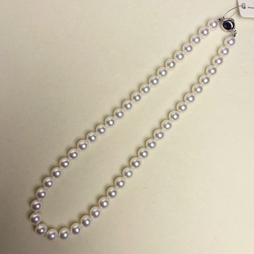 【可乐优选】8.5-9mm海水珍珠akoya项链花珠级（真综研大证）