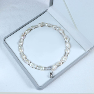 26mm巴洛克项链 925银12 可乐优选