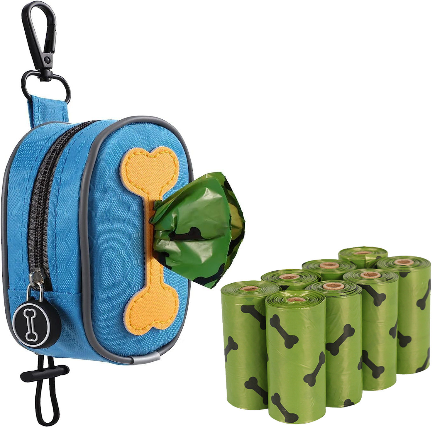 狗狗拾便袋收纳包宠物外出遛狗拾便袋收纳包降解垃圾袋狗狗垃圾包