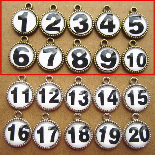 金属钥匙圈标示牌数字牌钥匙圈盘铜色银色1到100门牌号