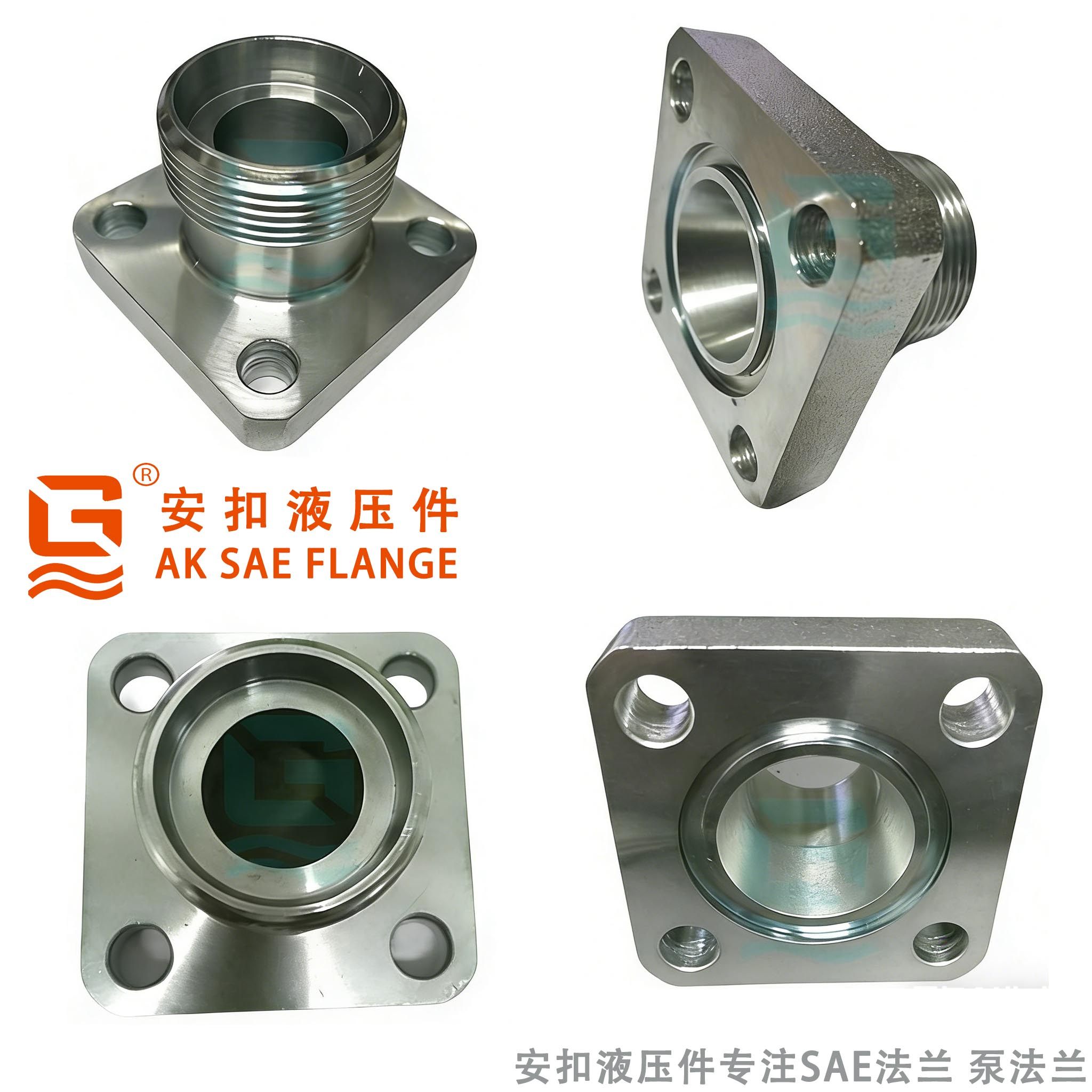 油口系列过渡接头法兰图片