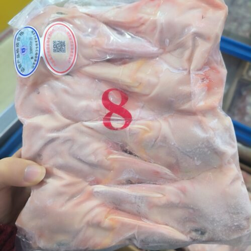 生鲜冷冻鸭头24斤一箱12包卤菜店饭店家用整箱批发
