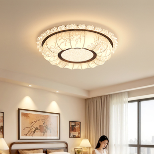 中古风年轻人卧室灯LED房间吸顶灯2026年新款高颜值绝美包安装