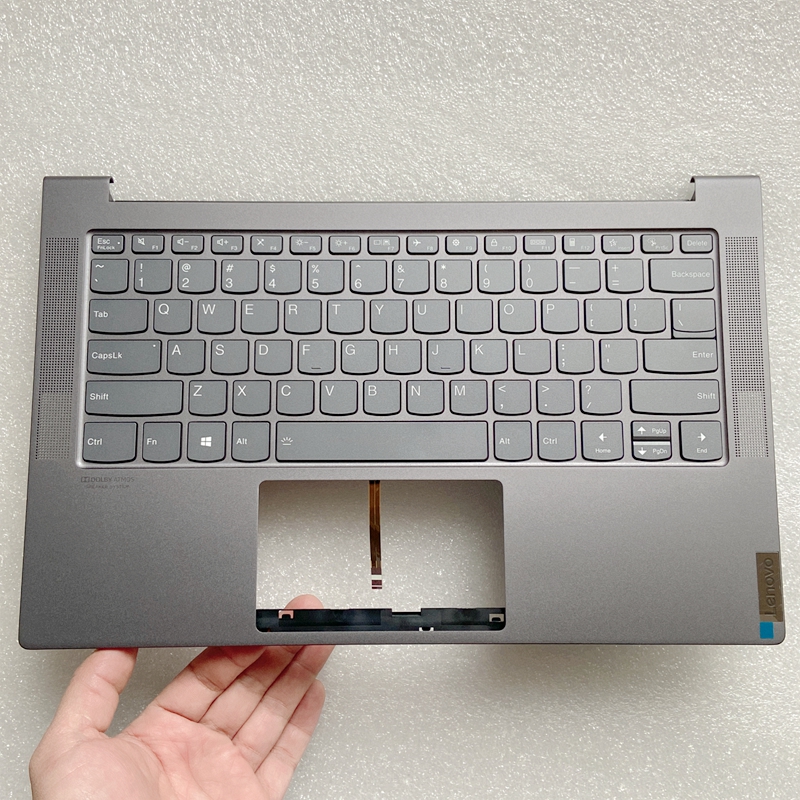 适用联想YOGA14S are 键盘笔记本C壳带背光总成slim7-14 全新2020