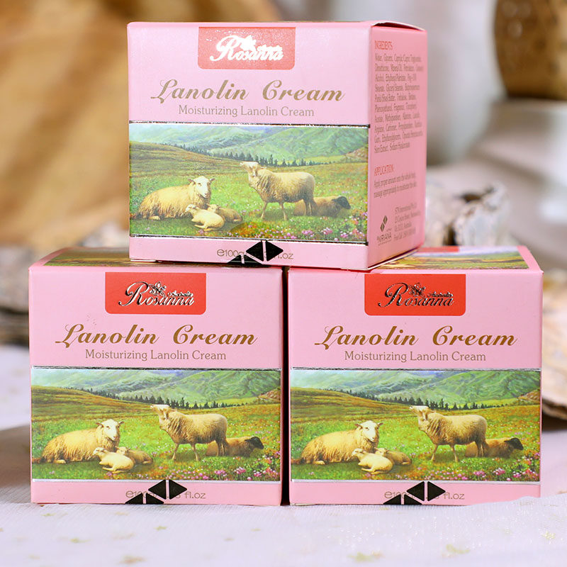 诺珊娜澳洲进口绵羊油保湿霜面霜婴儿霜身体乳修护滋养补水保湿