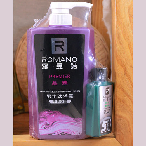 罗曼诺Romano男士品魅香体沐浴露