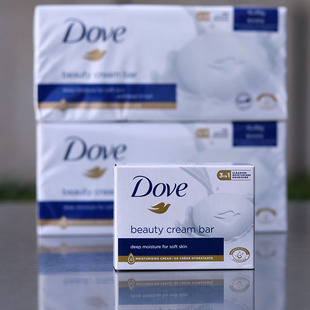 德国进口Dove bar柔嫩洁肤块90g洗面沐浴持久留香 多芬香皂beauty