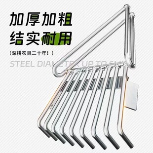 摘毛豆神器采摘机剥毛豆摘菜收割机扒大豆摘花生神器农用工具铁耙