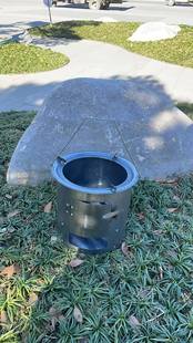 户外柴火炉子新款柴火灶烧木柴围炉煮茶家用便携野外炉灶露营炊具