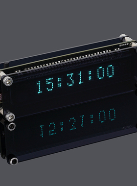 VFD时钟 创意翻页钟 实时显示 真空荧光显示屏 WIFI授时 自动校准