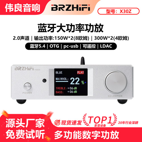 伟良音响数字2.0专业发烧功放机