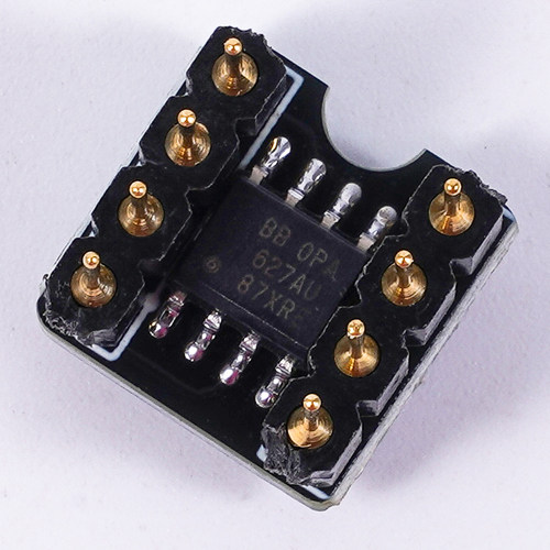 OPA627X2转双运放成品(德國 WBT-0820 含銀锡焊接) OPA627