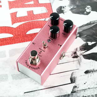 FUZZ法兹效果器电吉他效果单块踏板 迷你便携降噪 经典绒毛踏板