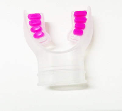 ScubaChoice粉色咬齿矽胶咬咀通用于潜水准备二级头和呼吸管