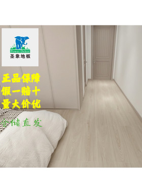 圣象复合家用木地板耐磨防水工厂批发直销仓储库大自然强化10mm厚