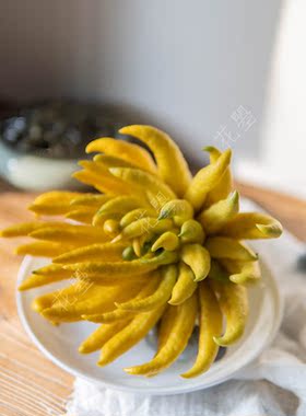 这个果实真的很好闻天然的香薰佛手摆件佛手柑有清香味的摆件果实