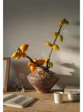 五代同堂黄金果五代果鲜切枝五代果专用花瓶五代果鲜花瓶插花真果