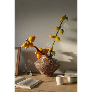 五代同堂黄金果五代果鲜切枝五代果专用花瓶五代果鲜花瓶插花真果