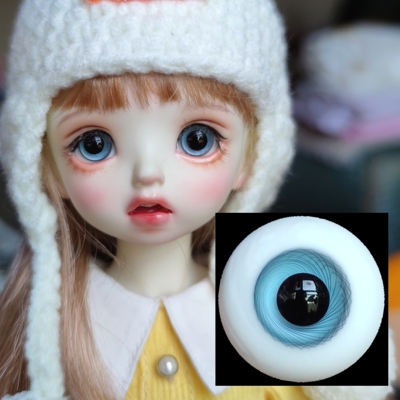bjd眼珠眼睛自然通透玻璃眼珠
