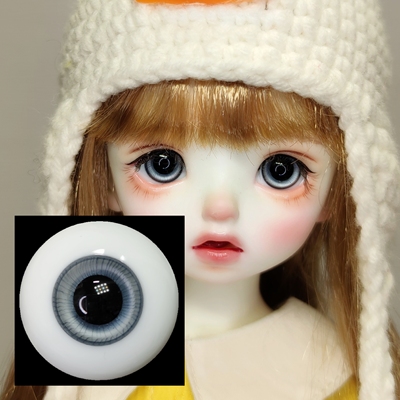 taobao agent BJD Eyes Dazzi Eyes Natural Gray Blue Glass 3468 points OB11 can be 10mm12mm14mm16mm small iris