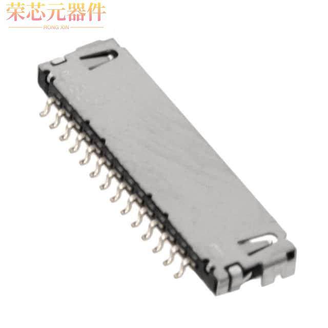 DF19G-14P-1H(54)原装「CONN HEADER SMD R/A 14POS 1MM」正品