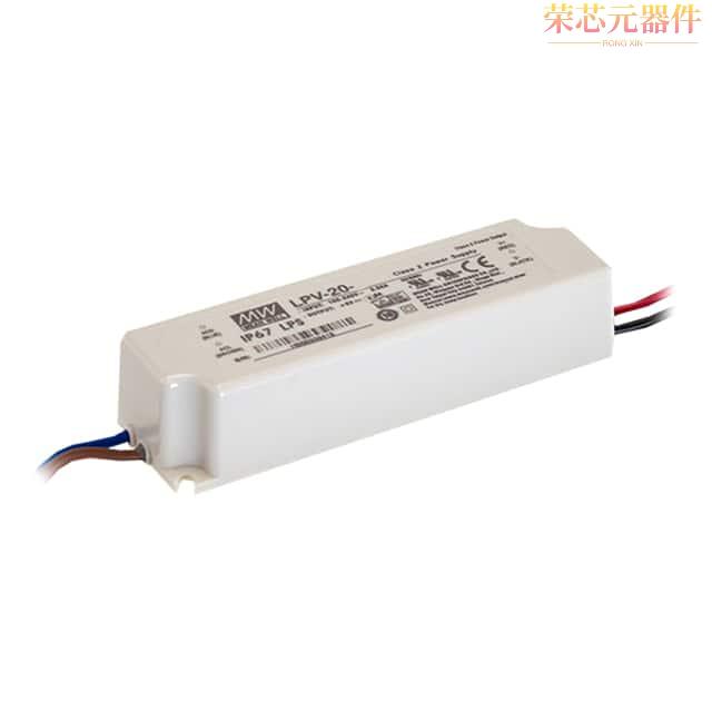 LPV-20-12原装「LED DRIVER CV AC/DC 12V 1.67A」正品