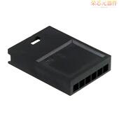 「CONN .100 PLUG 280630原装 6POS CRIMP BLACK」正品
