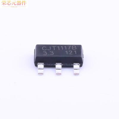 CJT1117B-3.3-G原装「Vout=3.3V 1A 75dB@(120Hz)」正品