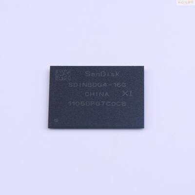 SDINBDG4-16G-XI1「eMMC 5.1 2.7V~3.6V 16Gbit 工业级」