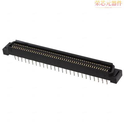 5917631-4原装「CONN PLUG 100POS VERT GOLD」正品