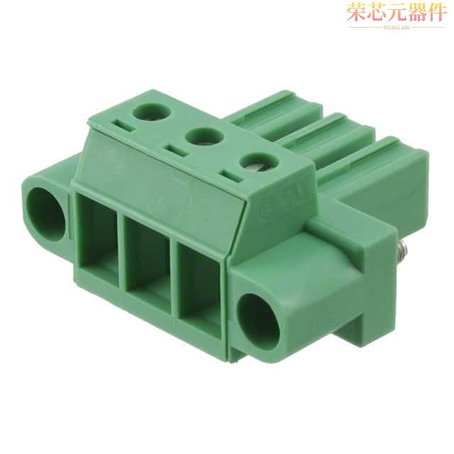 1828252原装「TERM BLOCK PLUG 3POS STR 7.62MM」正品