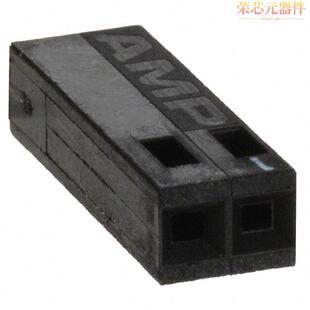HOUSING 「CONN 3原装 .100 SINGLE」正品 2POS 87499