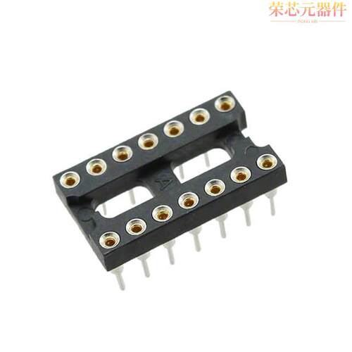 4-1571552-2原装「CONN IC DIP SOCKET 14POS GOLD」正品