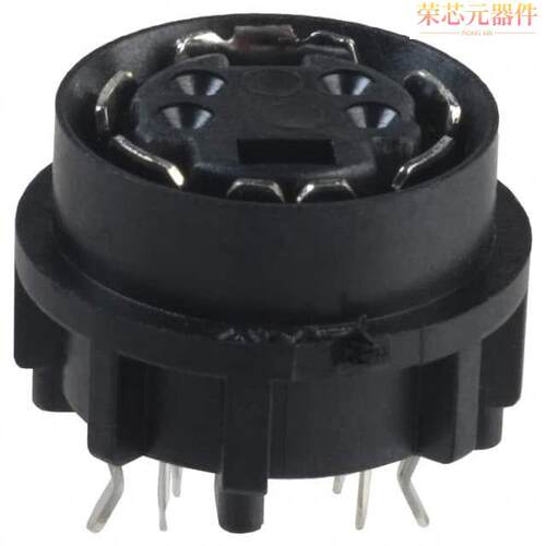 750315-2原装「CONN RCPT FMALE MINI DIN 4P SLDR」正品